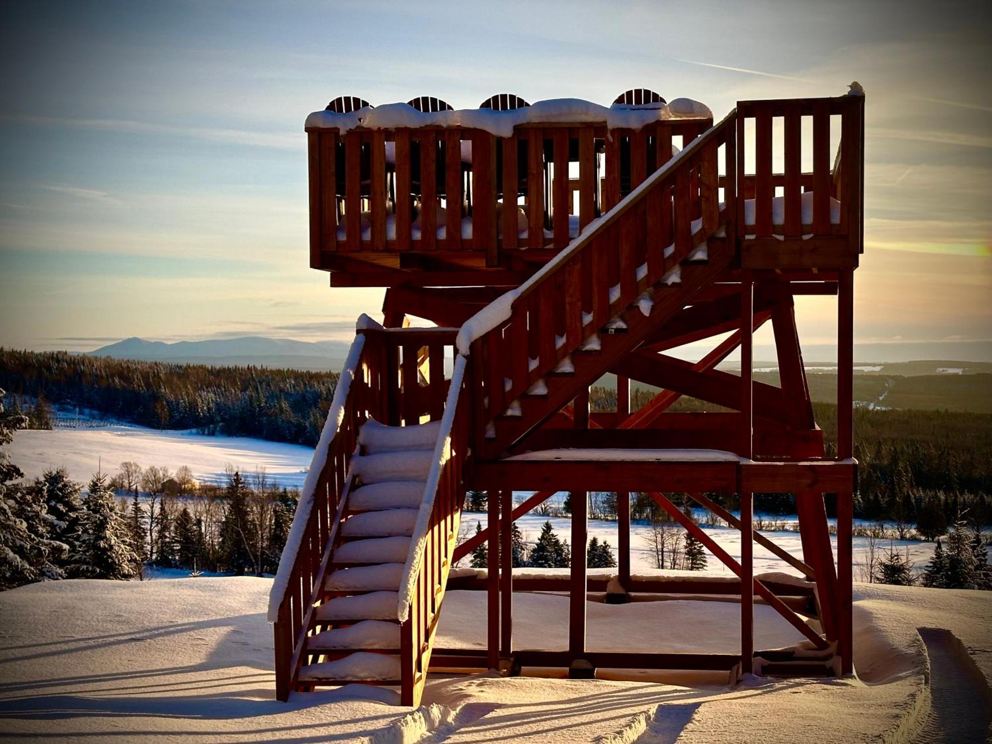 Villa Domaine Gagnon Saint Sebastien Exterior foto