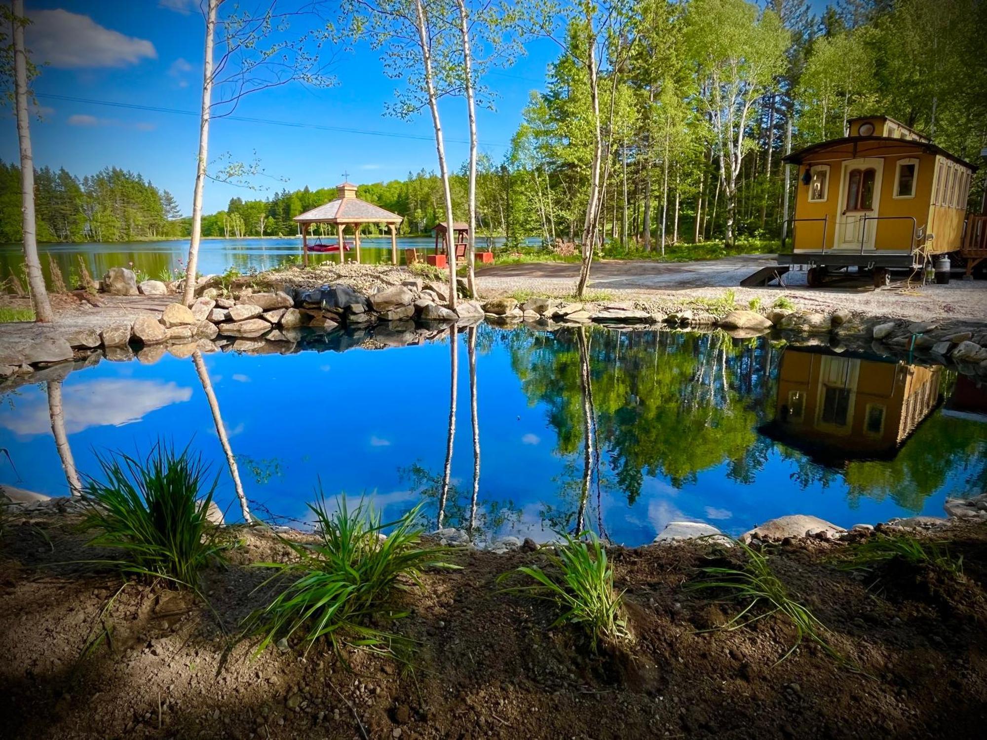Villa Domaine Gagnon Saint Sebastien Exterior foto
